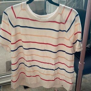 Lou & Grey striped sweater shirt